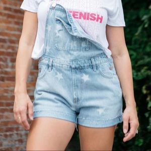 Kittenish 😻 GRACIE STAR DENIM OVERALLS